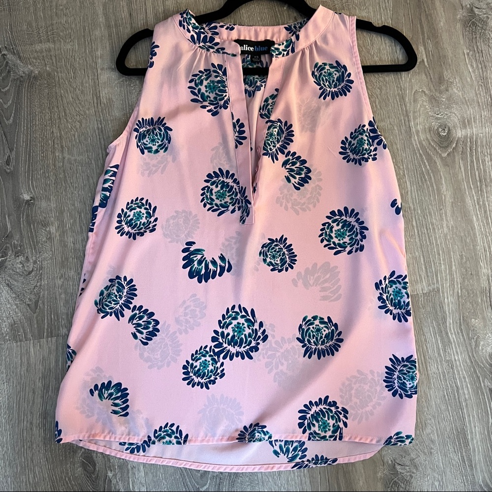 Light pink professional tank top